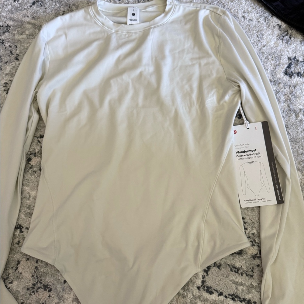 lululemon wundermost crewneck long sleeve bodysuit